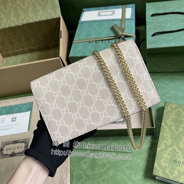 Gucci專櫃古馳最新款Marmont系列鏈條包斜挎女包 jh2492型號：497985